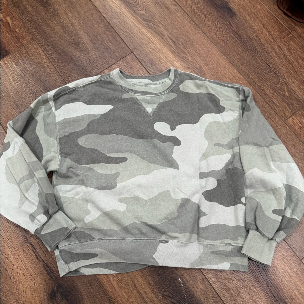 Abercrombie Camouflage Crewneck Sweatshirt